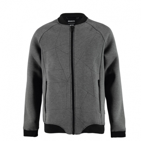 Pánská mikina Brunotti Netro - Tmavě šedá