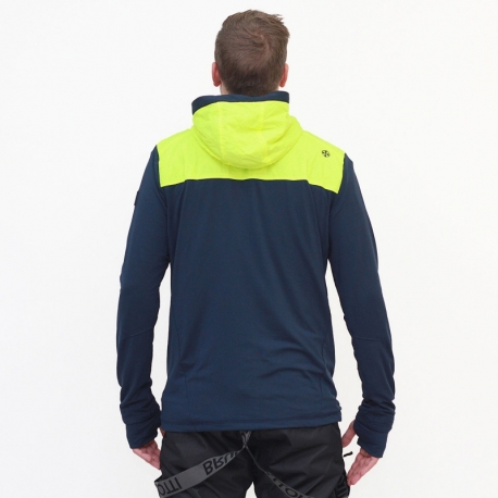 Pánská fleecová mikina Brunotti Troudy - Žlutá