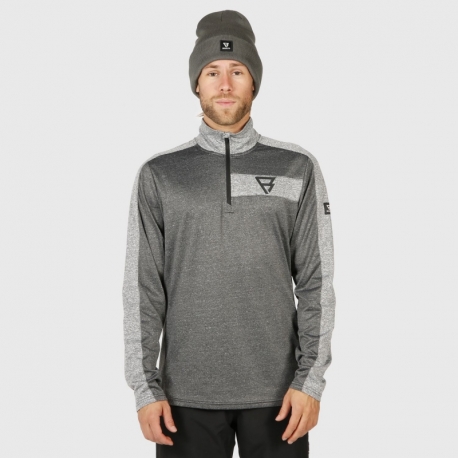 Pánská fleecová mikina Brunotti Gerry - Tmavě šedá