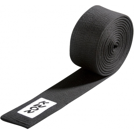 Budo pásek KWON bavlněný černý