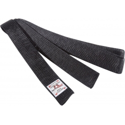 Budo pásek DANRHO hedvábný černý