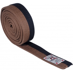 Pásek ke kimonu DANRHO hnědo-černý