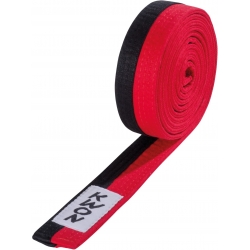 Pásek ke kimonu KWON černo-červený