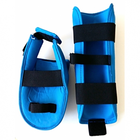 Sada chráničů na karate nárt + holeň KWON modrá