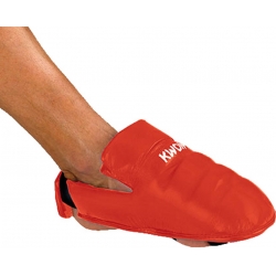 Chránič nártu na karate KWON červený