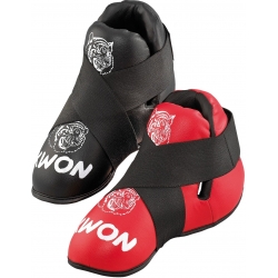 Dětské anatomické chrániče nártu KWON Tiger červené