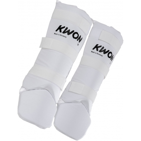chránič holeně a nártu KWON Muay thai bílý