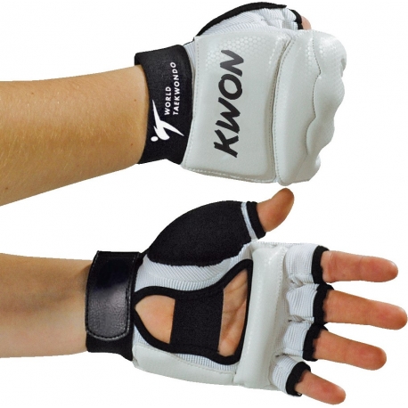 Rukavice na taekwondo KWON WT bílé
