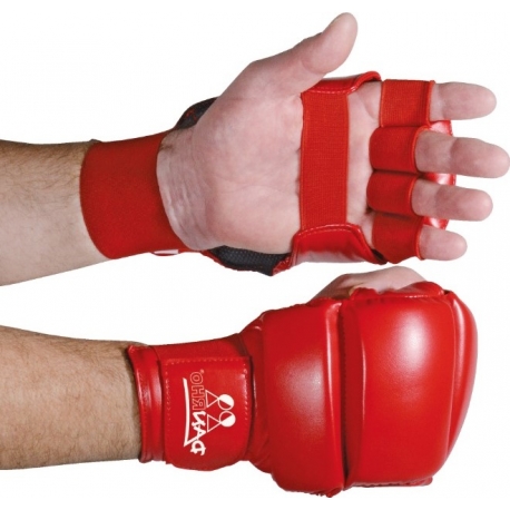 Rukavice na Ju-Jutsu DANRHO červené